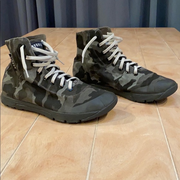 NOBULL Training Shoes 11 RARE New Camo Canvas High - Picture 3 of 10
